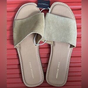 American Eagle Outfitters Beige Flats